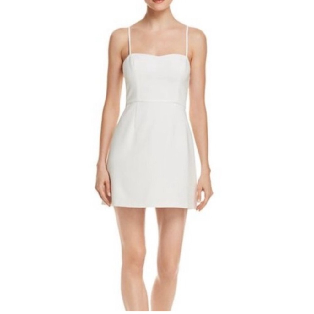 French Connection Ivory Sleeveless Dress